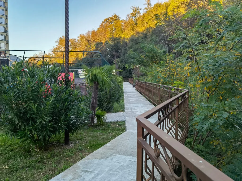 Студия с террасой и видом на горы