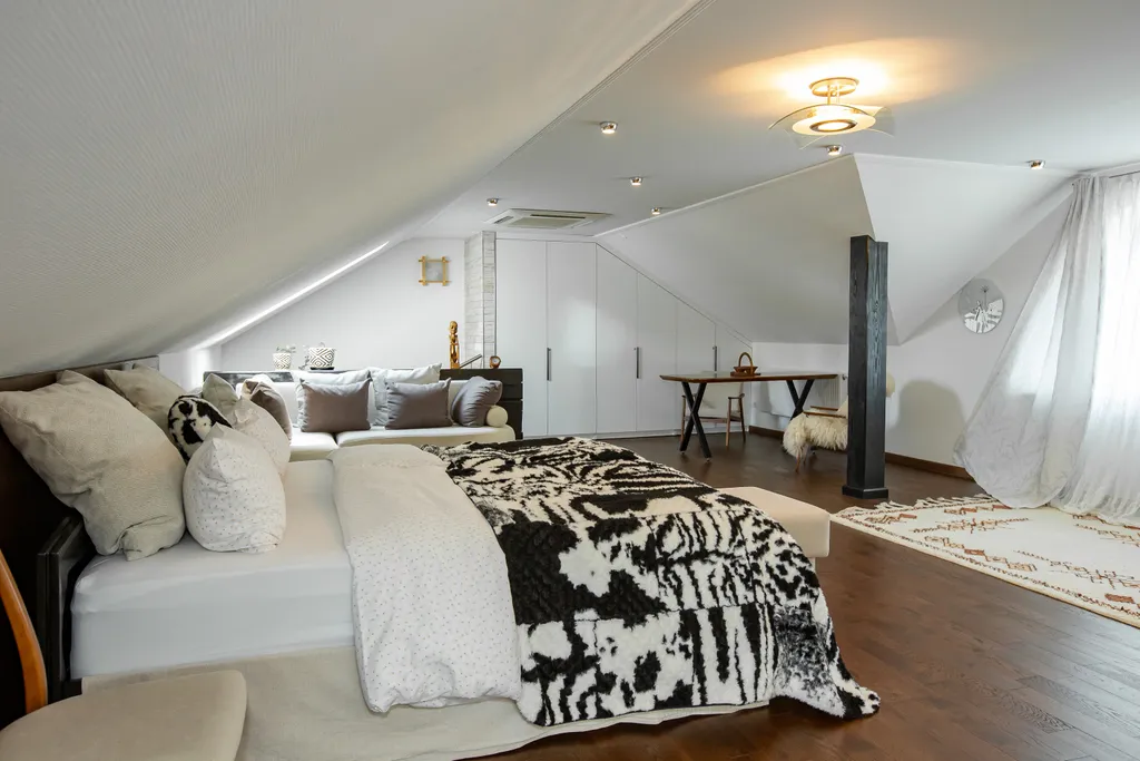 Вилла дзен с ванной спа и террасой с видом на сад