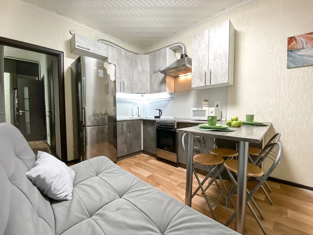 Квартира с видом на город в центре города