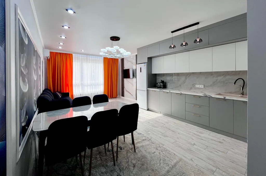 3х комн простор в ЖК «Раимбек резиденс», центр Алматы & питьевая вода