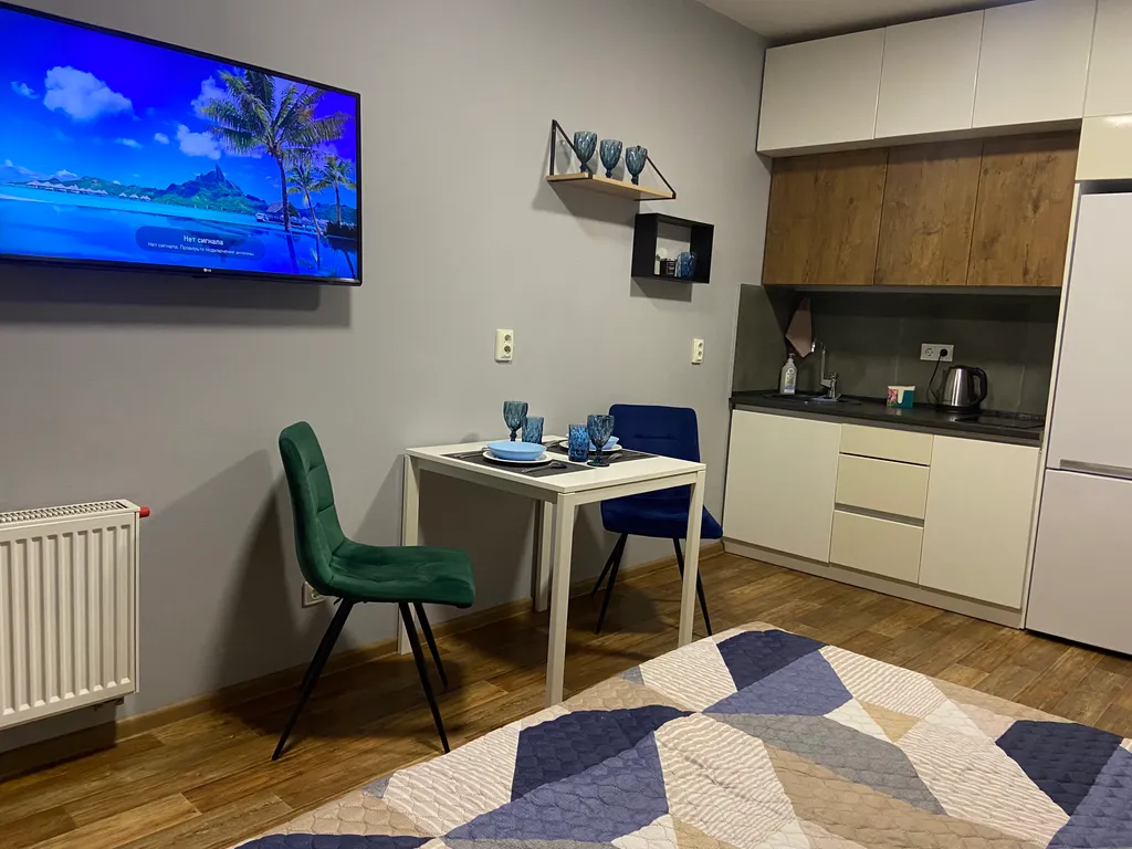Квартира Квартира-студия возле клиники Лимфологии — Новосибирск