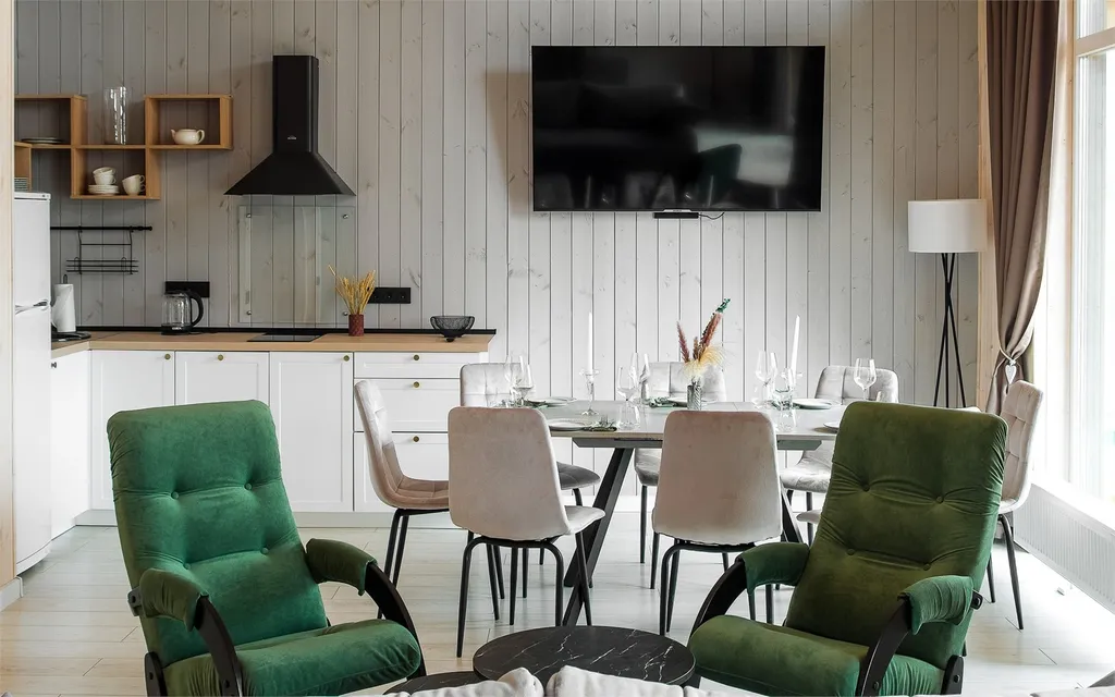 Коттедж Большой коттедж у Истринского водохранилища №1 — Логиново