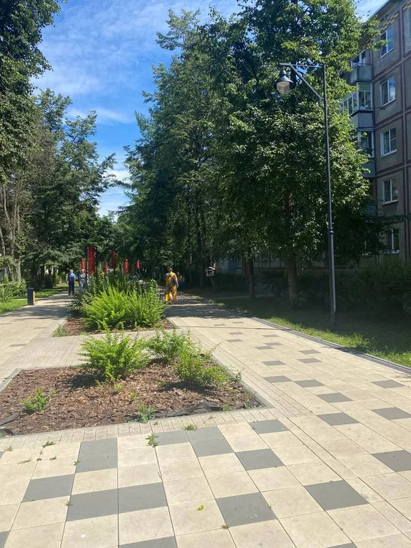 Тихая и чистая квартирка с видом на парк