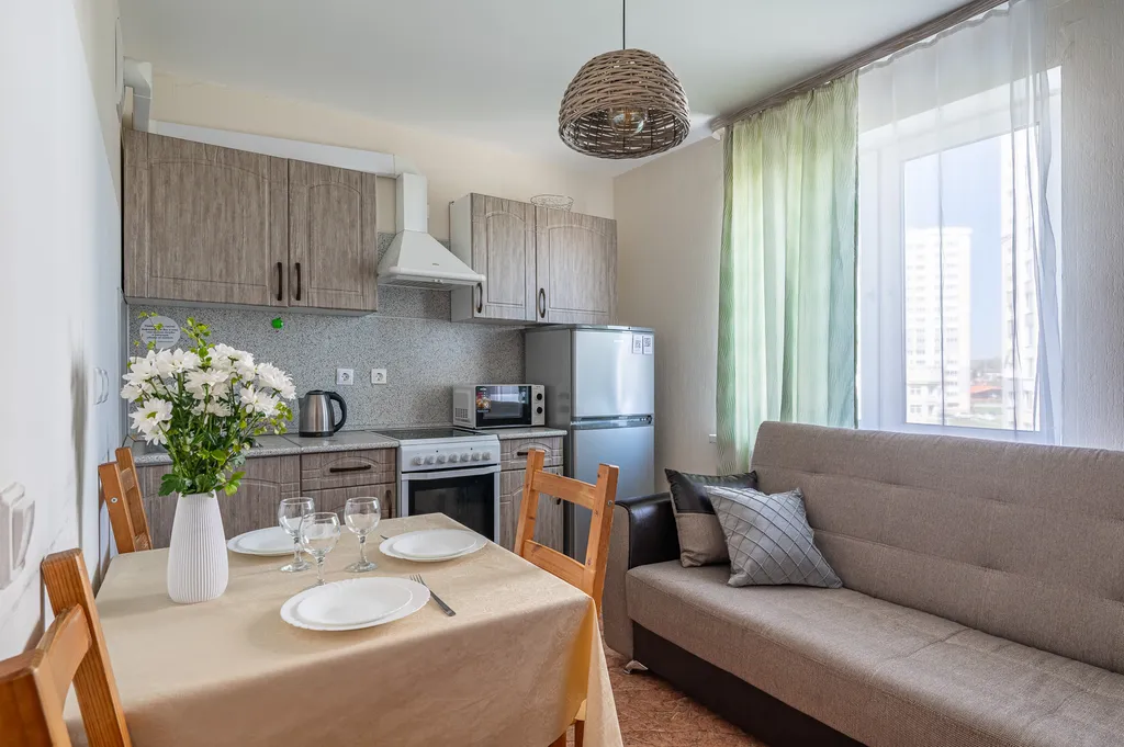 Уютная просторная квартира в жк садовый-2