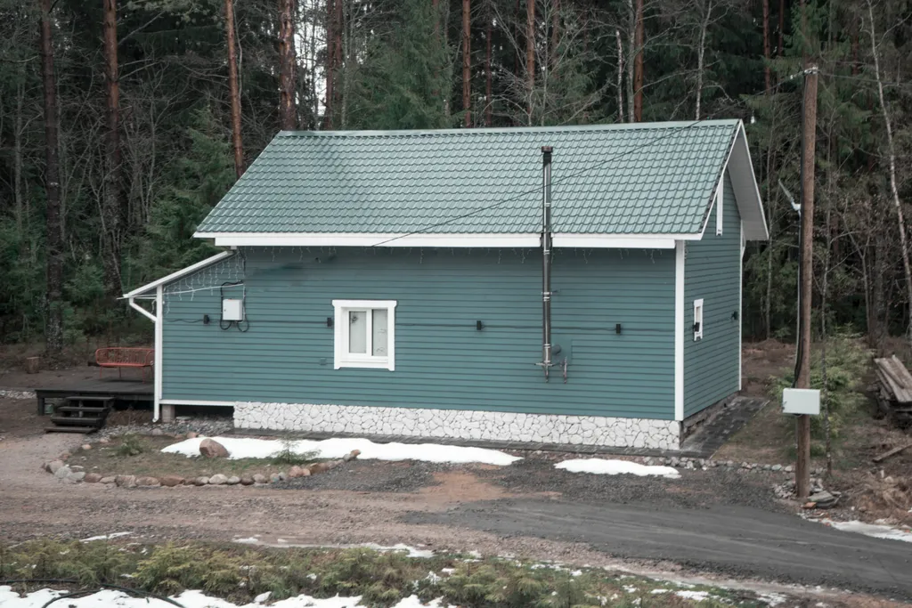 Коттедж Большой дом с баней и купелью — Иваново (Ленинградская область)