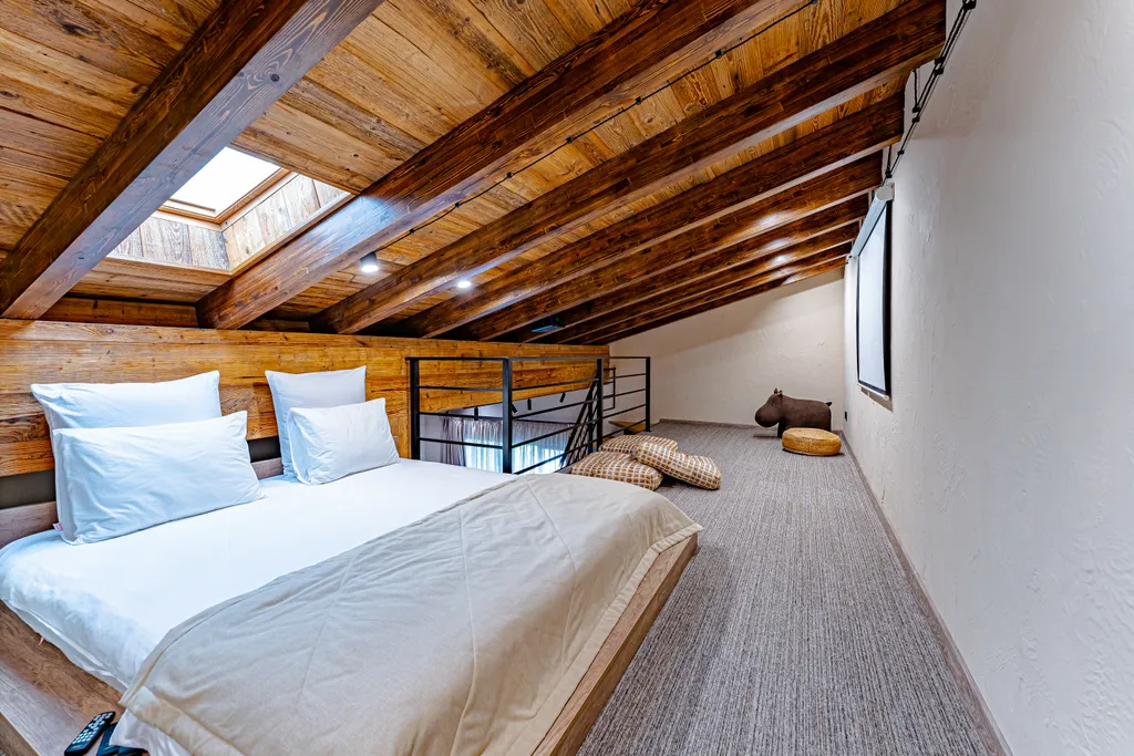 Элитное шале для 12 гостей с джакузи и сауной