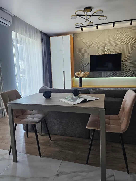 Уютная студия с видом на Кремль