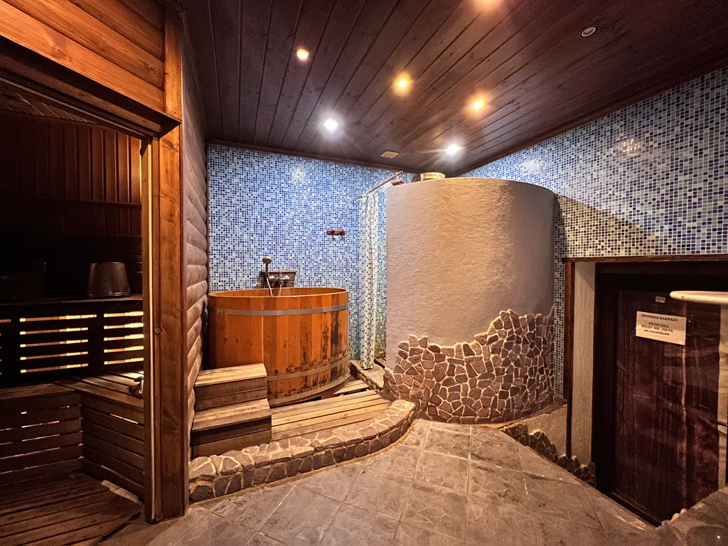 Гостевой дом с баней на дровах