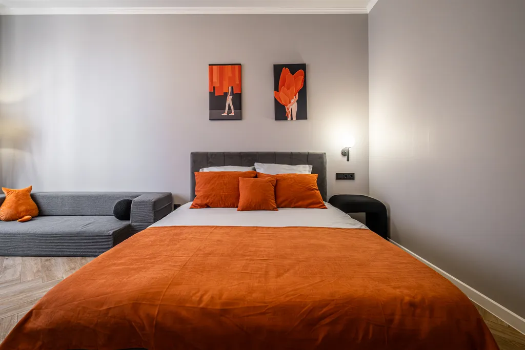 Дизайнерская однокомнатная квартира в центре города