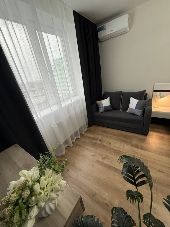 Уютная однокомнатная квартира на 4 гостей