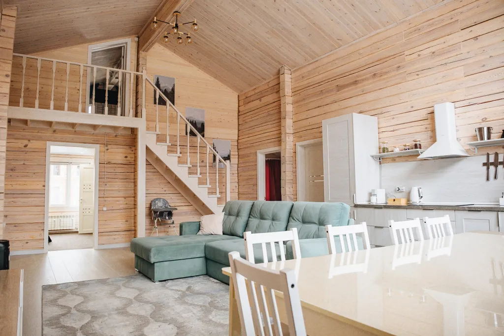 Коттедж на большую компанию близко от подъёмника