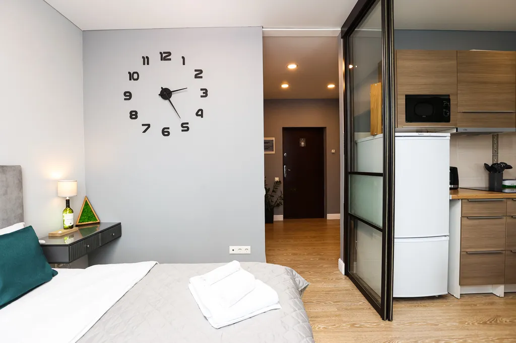 Великолепная студия рядом с Арена Плэй и метро Новомосковская