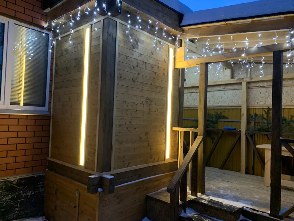 Уютное бунгало в стиле лофт