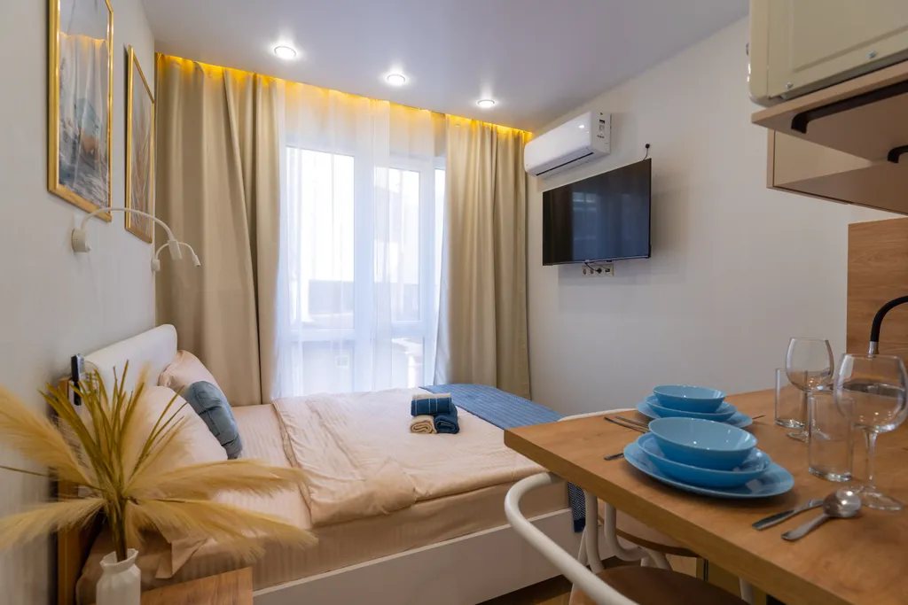 Квартира Квартира Солнечный апартамент в стиле Бохо — Адлер