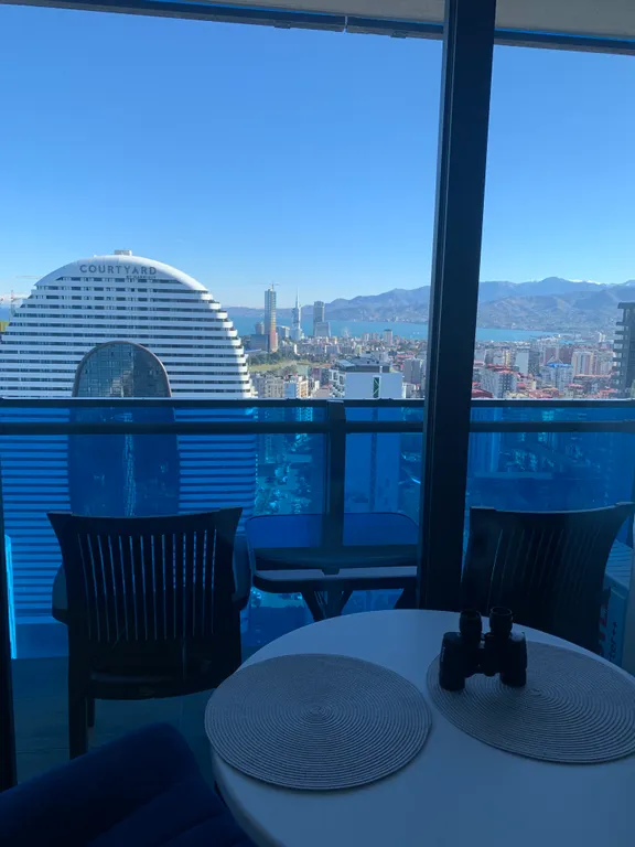 Апартаменты orbi city d1, 39 этаж, с видом на море и старый батуми