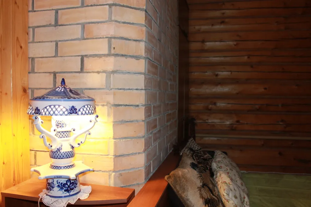 Просторный дом с баней в тихой деревушке у реки