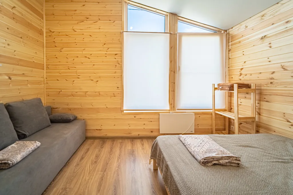 Светлый и уютный дом в стиле барн хаус ( барн 2 ) с бассейном и купель