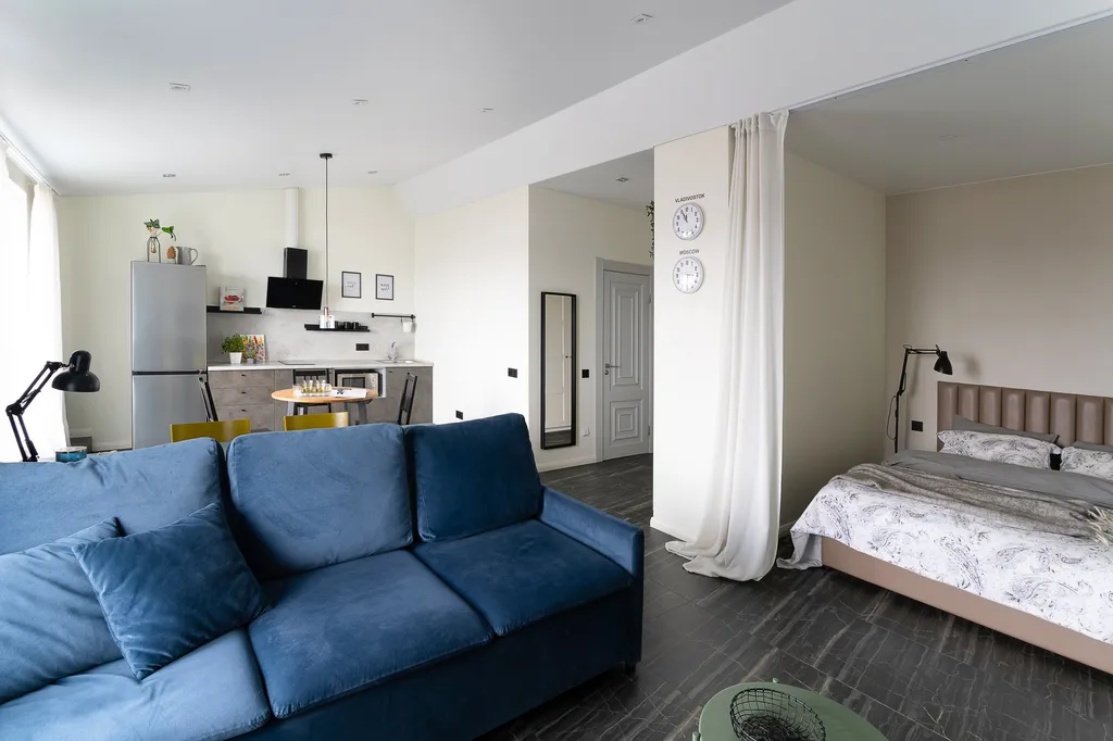 Апартамент с панорамным видом на центр города