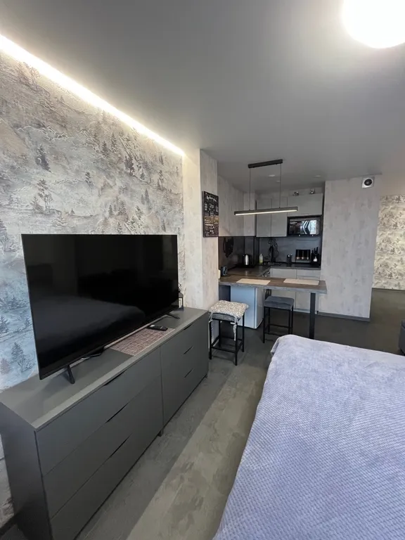 Квартира Квартира Уютная студия с видом на город и Енисей — Красноярск