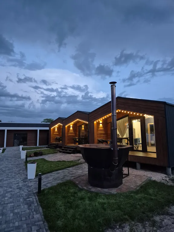 Дом 33m2 — чан, кухня, Wi-Fi