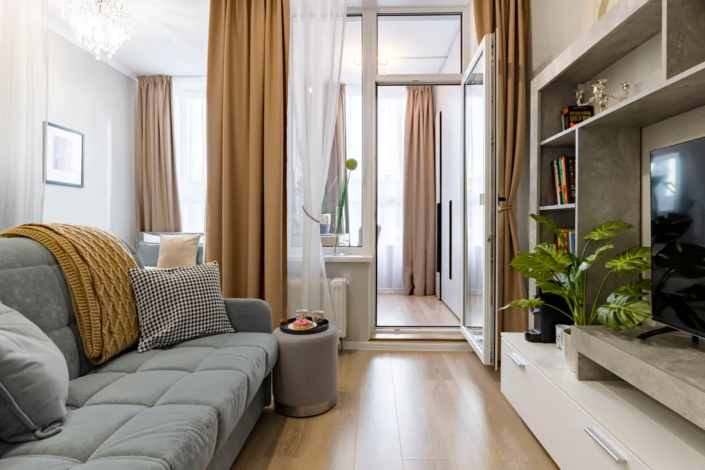 Квартира Квартира Современная студия рядом с Экспофорумом, Пушкиным, Павловском, аэропортом — Шушары