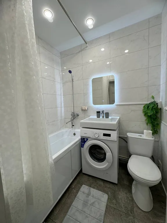 Студия для двоих рядом с Городом Еды в современном районе города