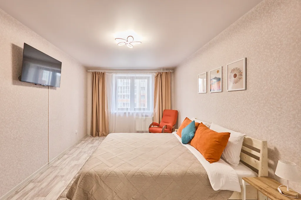 Больше, чем 1-комнатная квартира с кухней-гостиной