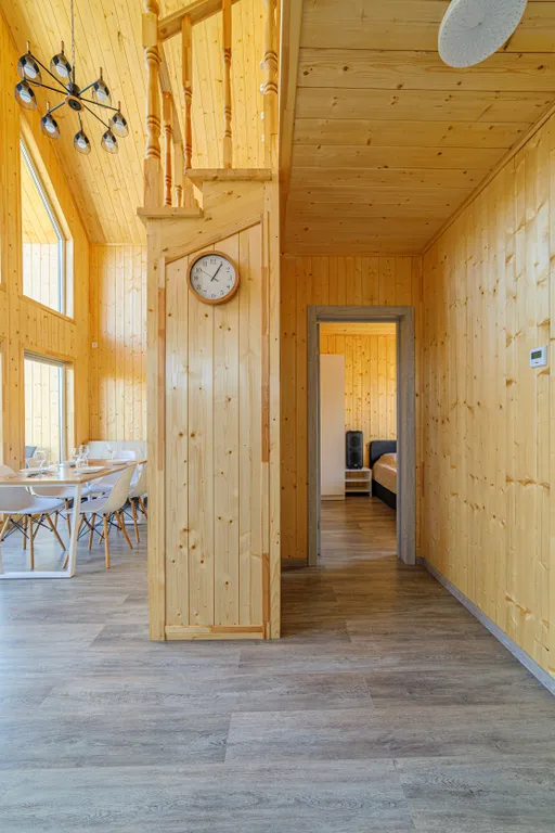 Дом с сауной, купелью и террасой