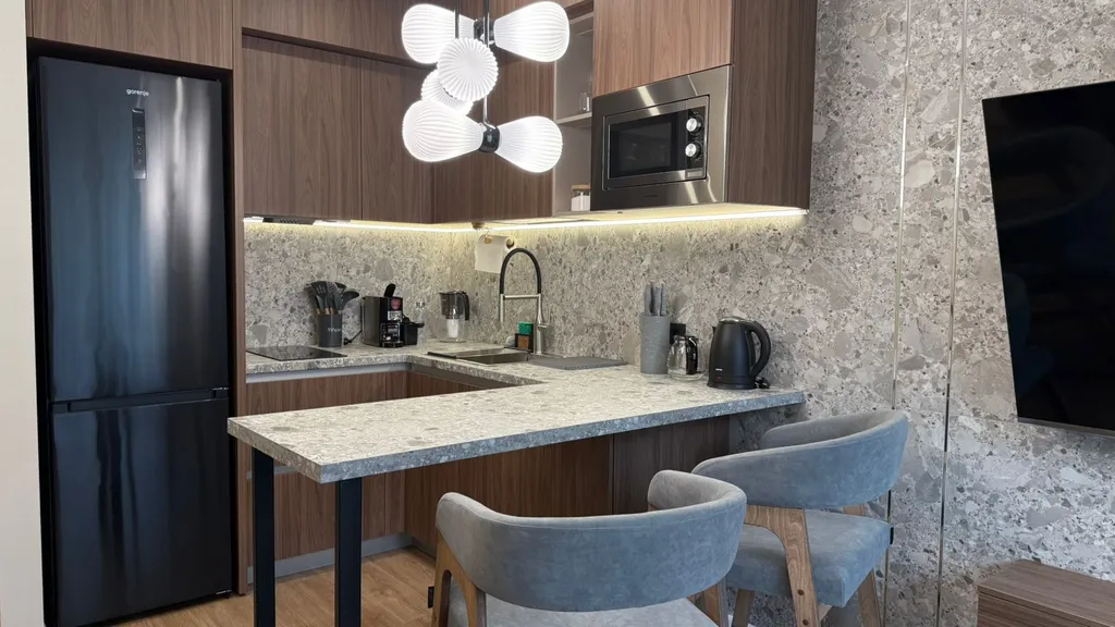 Квартира Дизайнерская студия — аренда посуточно в Кудепста