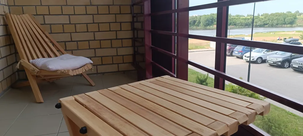 Евротрешка Pink с видом на воду и выходом на пляж