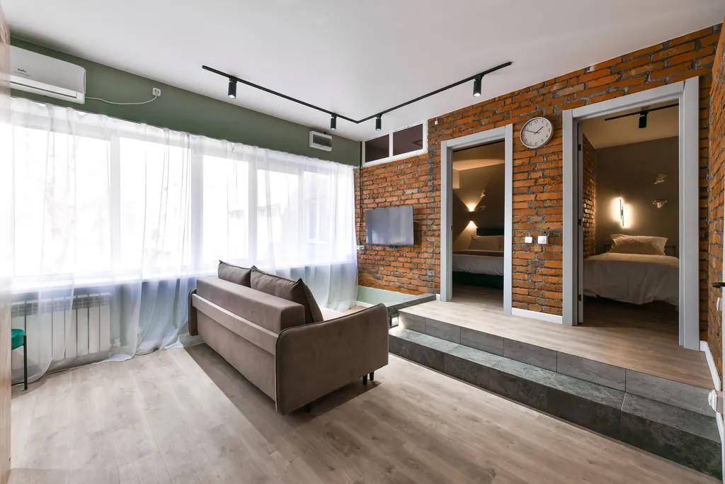 Новый апартамент в стиле лофт