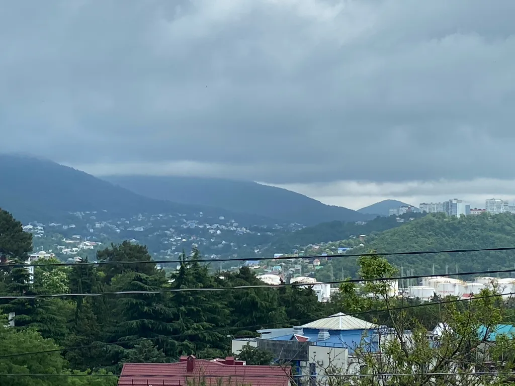 Апартамент с видом на горы