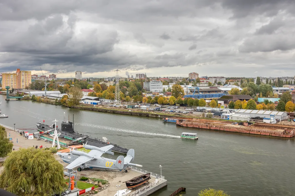 Квартира Уютная квартира в центре Калининграда на берегу реки — Калининград