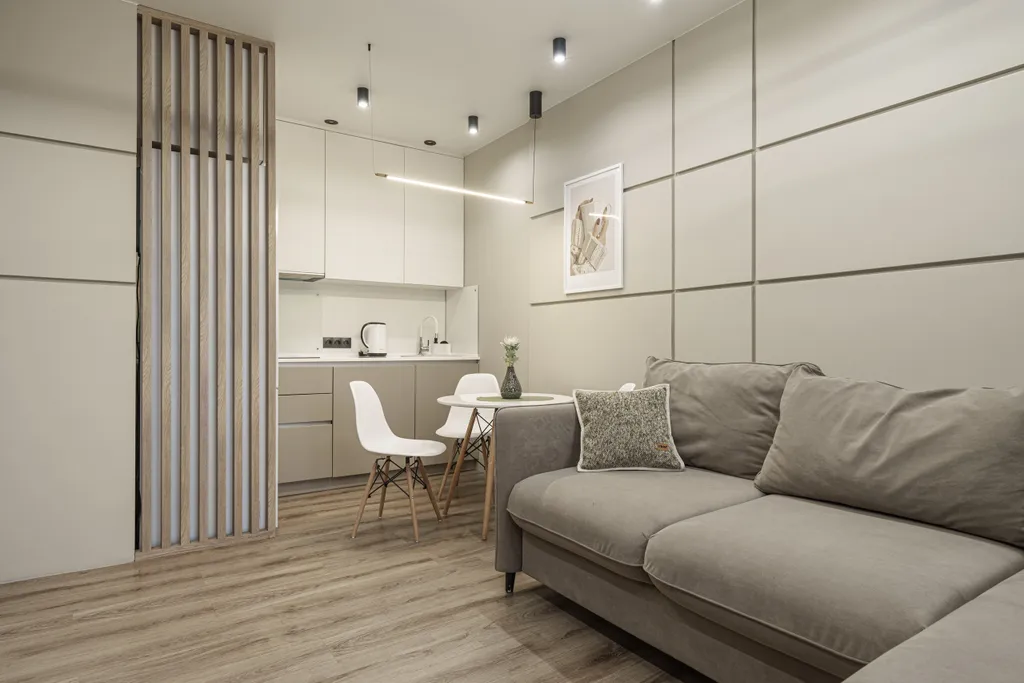 Уютная квартира Кашемир с шикарным видом на город