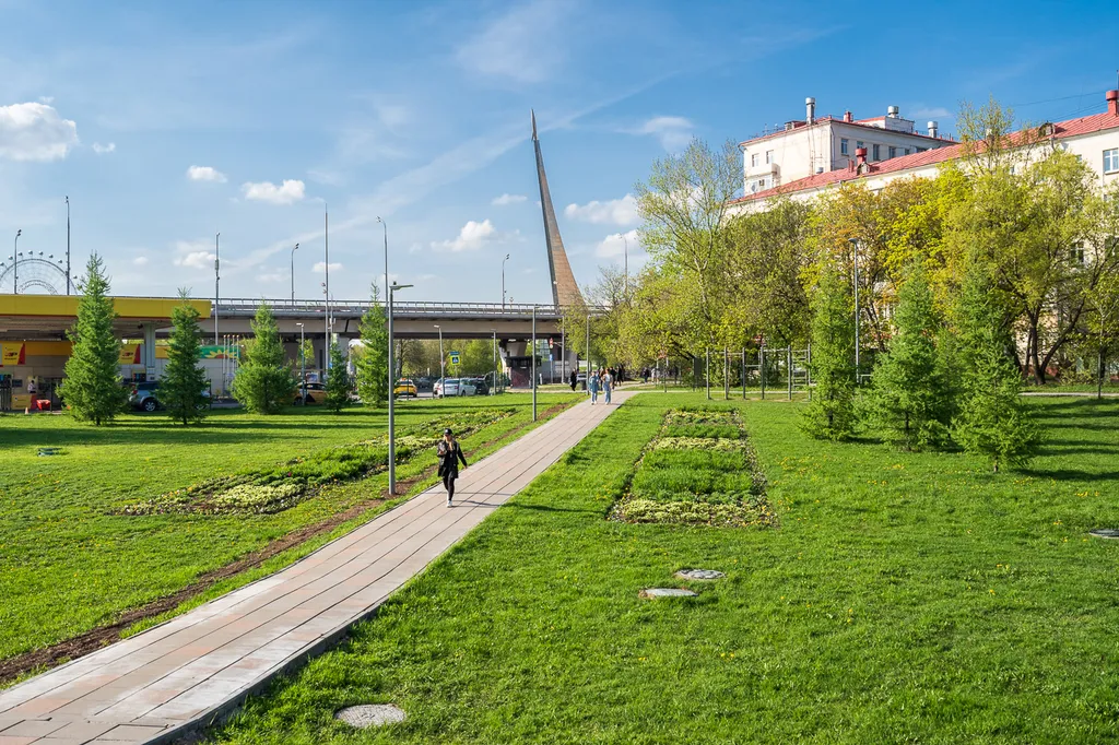 Квартира Уютная 1-комнатная квартира возле метро ВДНХ — Москва