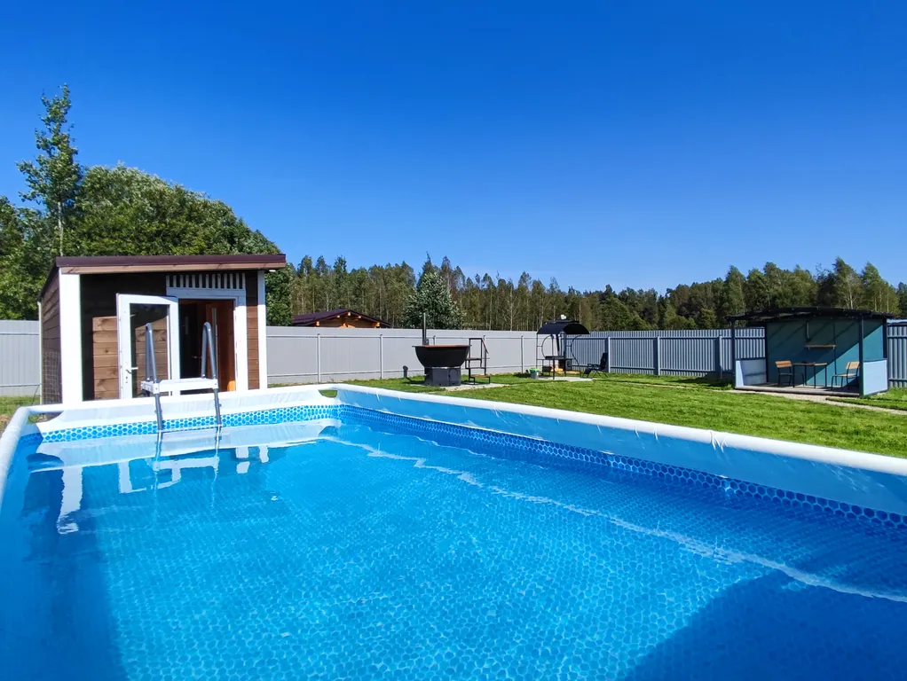 Уютный дом с баней и чаном