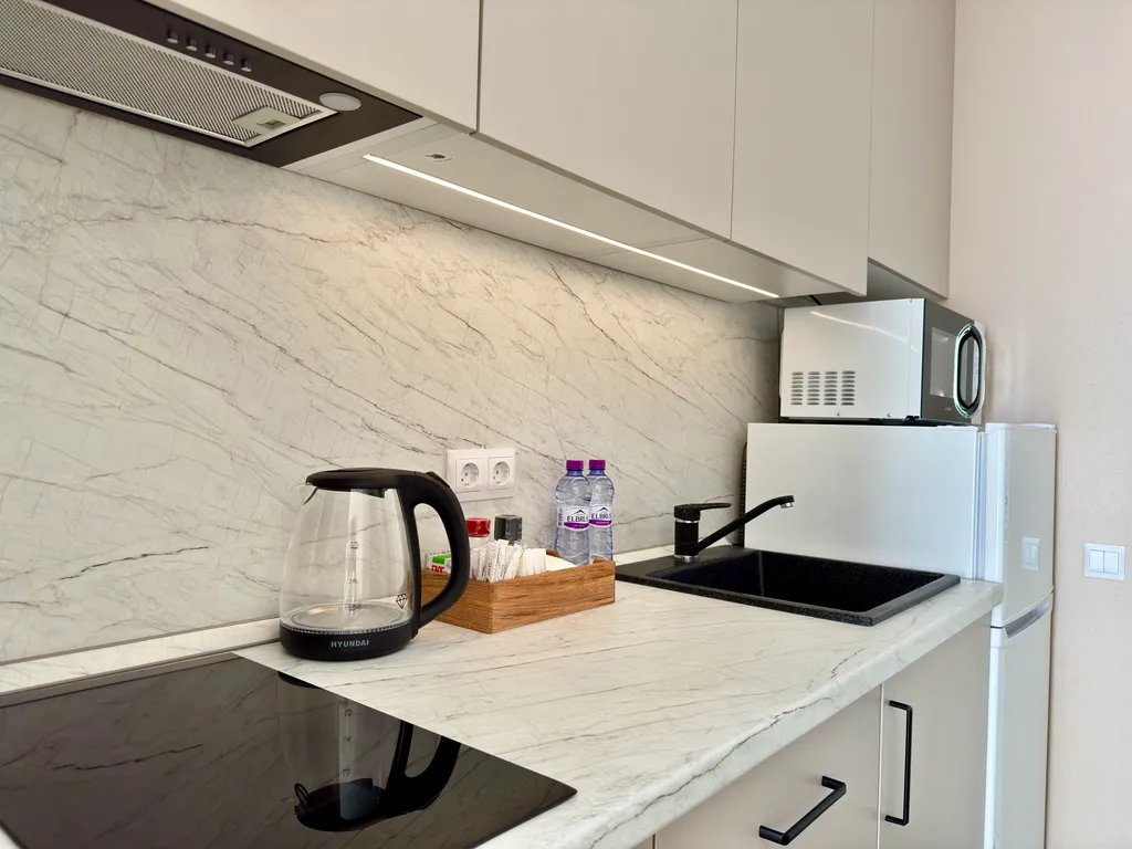 Квартира Квартира Премиум с видом на море и балконом — Лазаревское