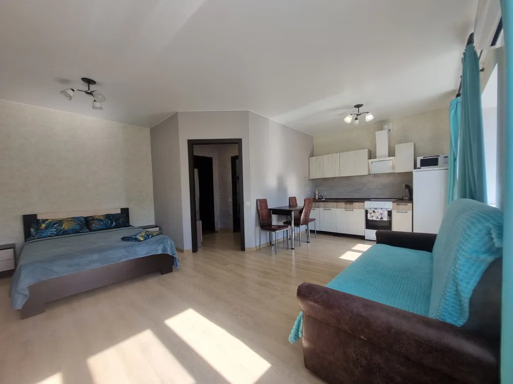 Уютнaя cтудия в oтличнoм coстоянии в ЖК Ю-Сити