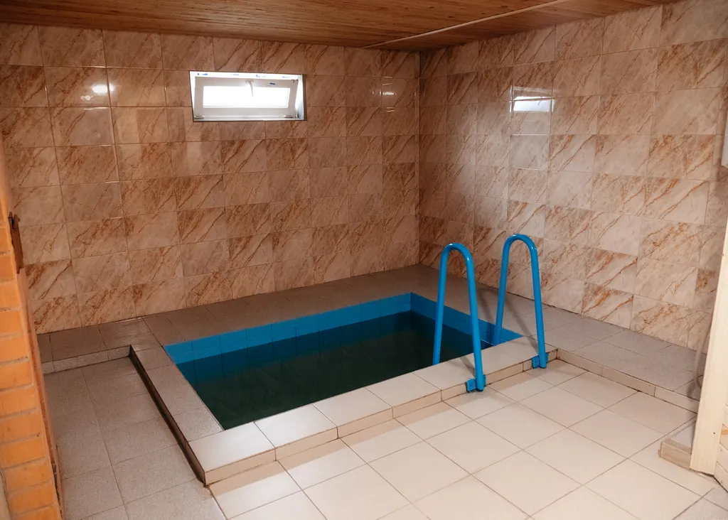 Коттедж с русской баней и купелью