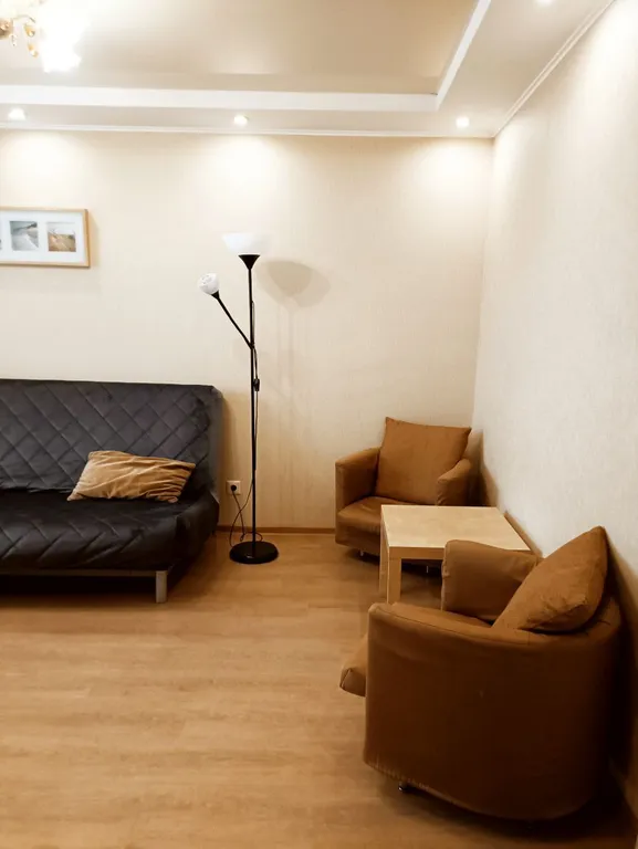 Двухкомнатная квартира с красивым видом на город