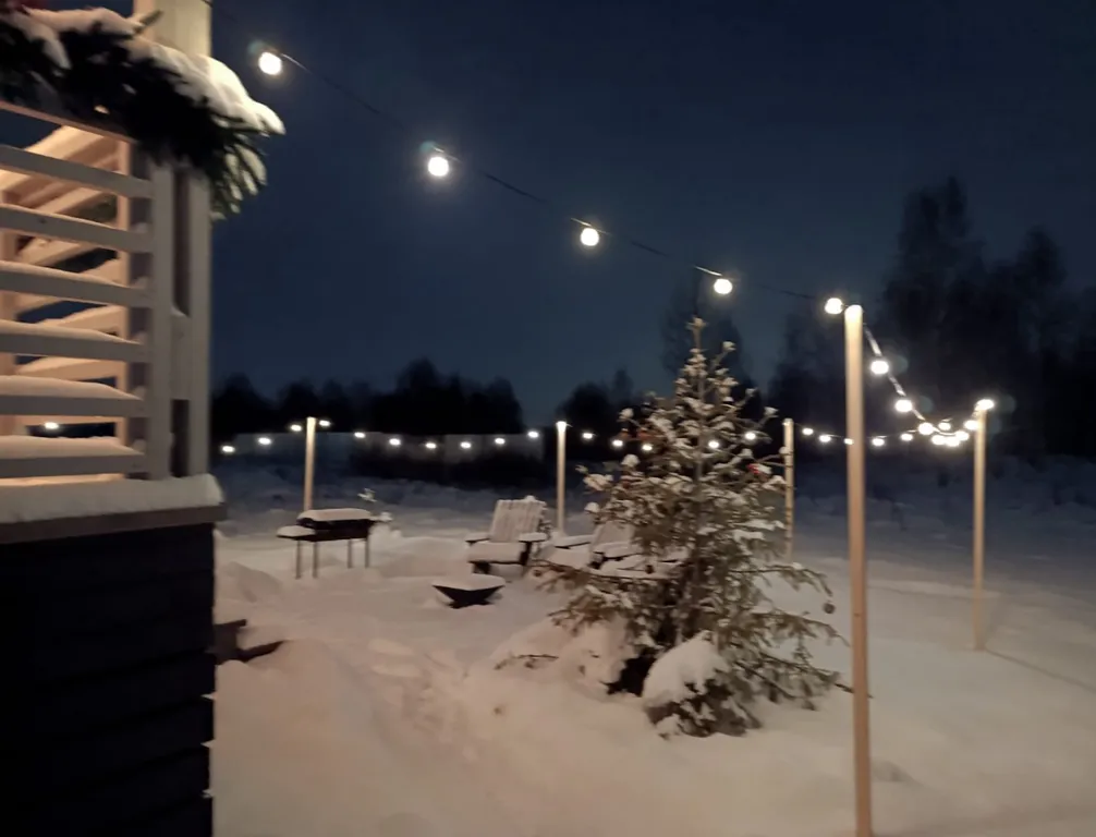 Уютный дом с верандой и чаном