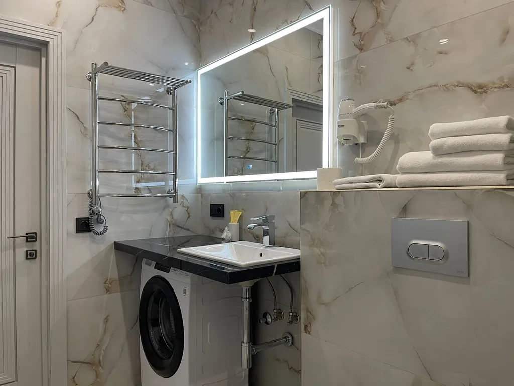 Стильные семейные апартаменты 521 Алмаз Люкс в центре Краснодара