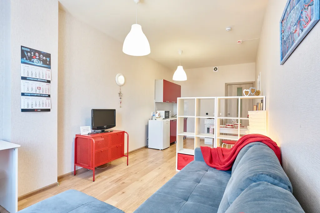 Романтика- евро-двушка с прекрасным видом в центре города