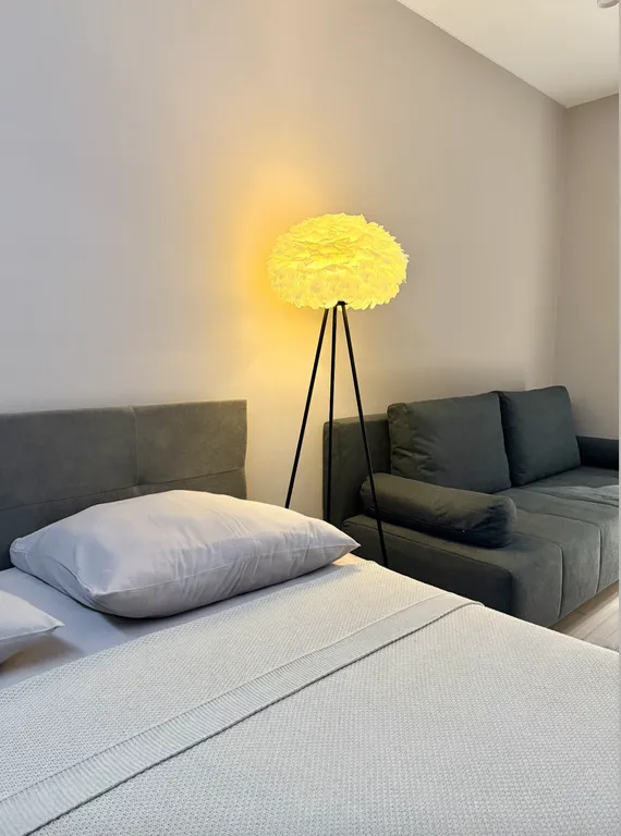 Уютная квартира с современным ремонтом со своей территорией