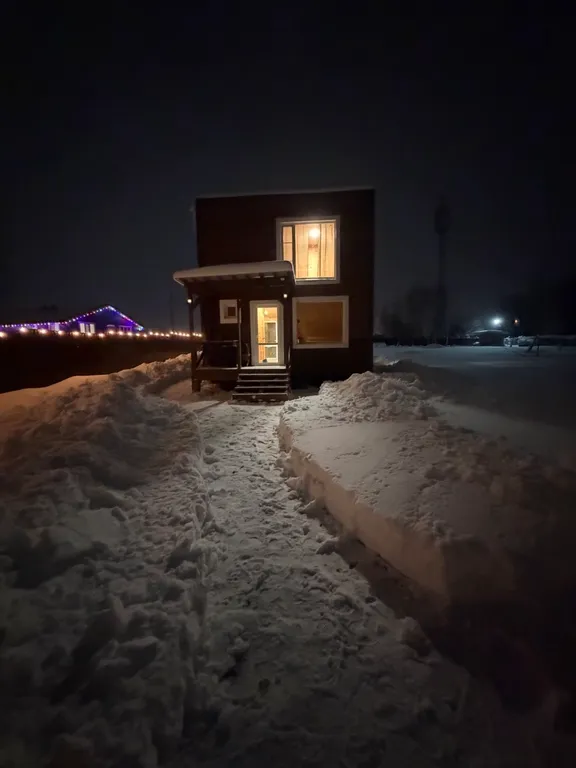 Уютный деревянный домик