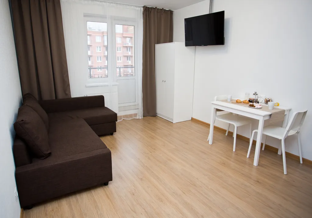 Квартира Квартира Уютная студия — Колпино