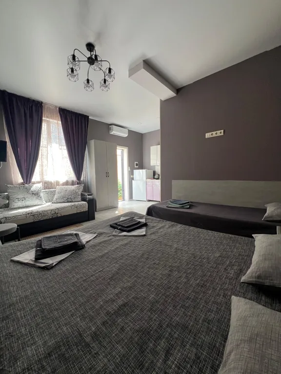 Пятиместная студия с кухней