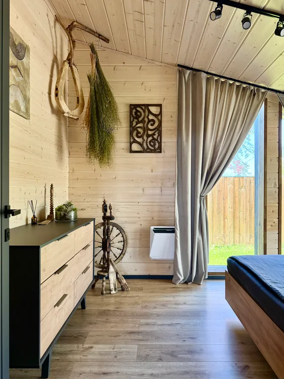 Уютный дом с чаном