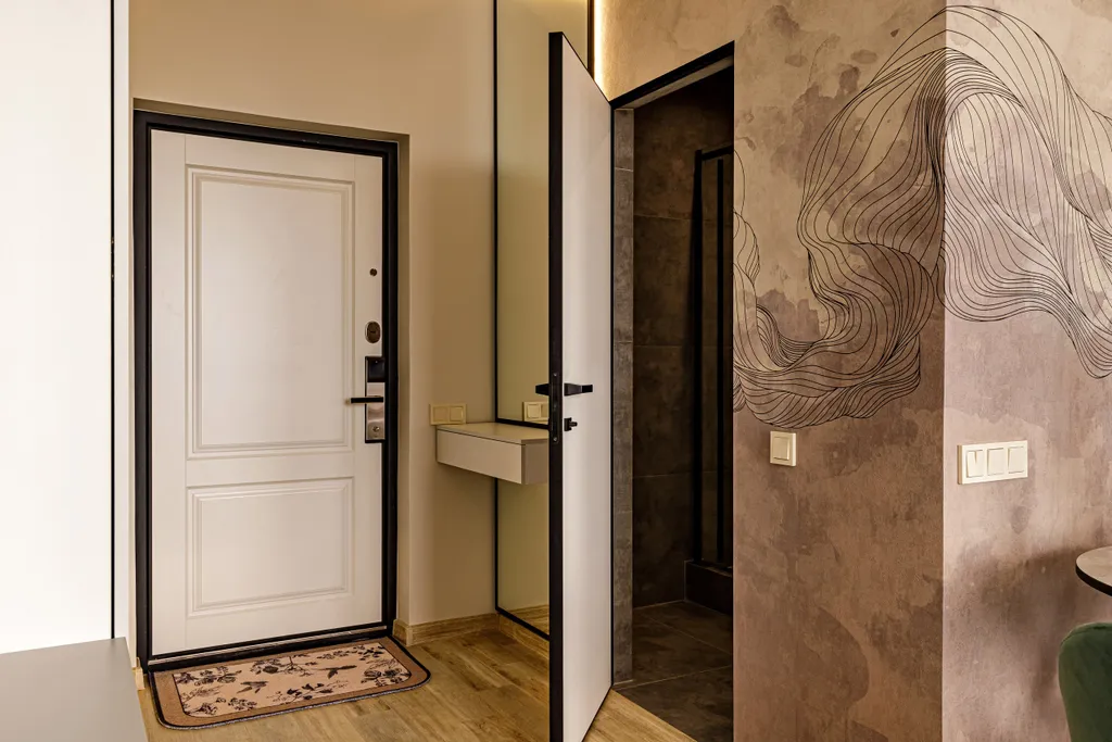 VIP-студия с роскошной ванной у панорамного окна