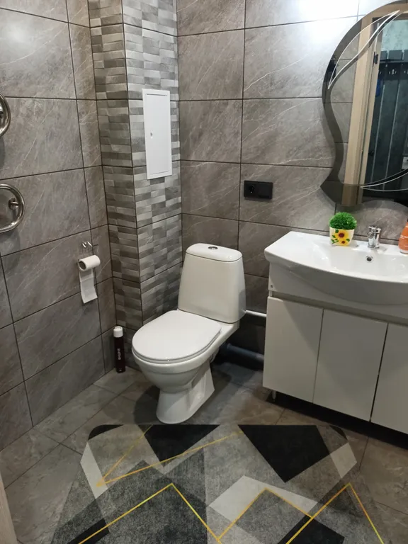 Уютная квартира возле федеральной трассы, в новостройке, с горячей водой